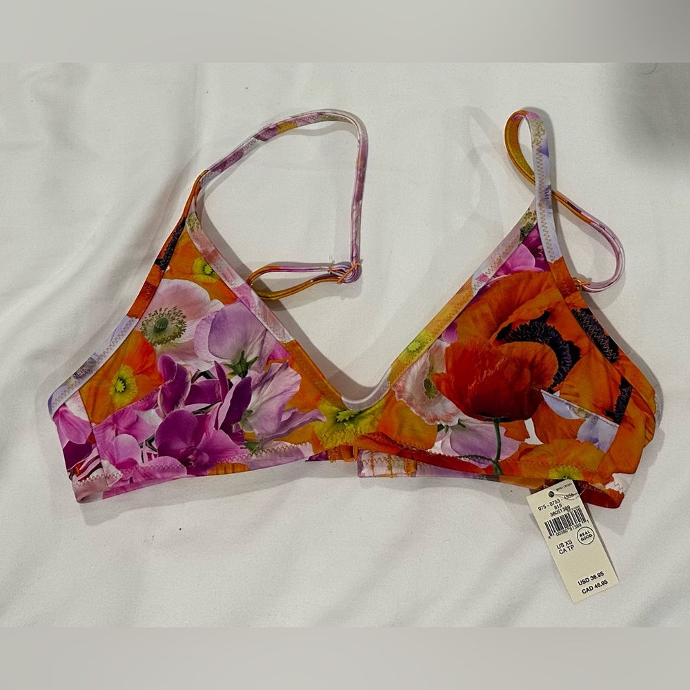 Aerie Poppy Bikini Top XS
